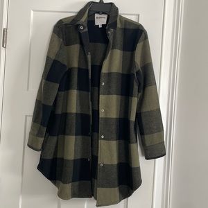 BB Dakota Buffalo Check Shacket - Size Medium